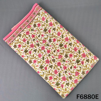 Floral Print Cotton Fabric - F6880