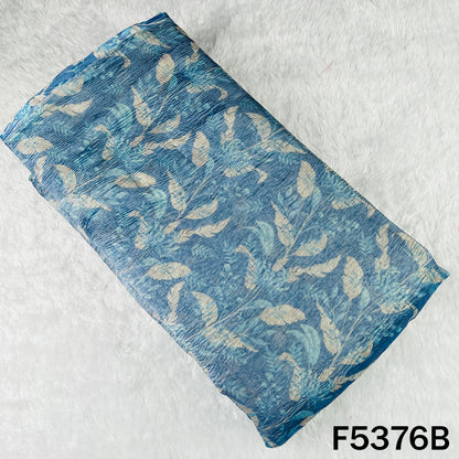 Digital Print Crush Tissue Fabric - F5376