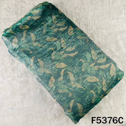 Digital Print Crush Tissue Fabric - F5376