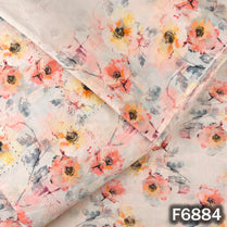 Digital Print Hakoba Cambric Cotton Fabric - F6884