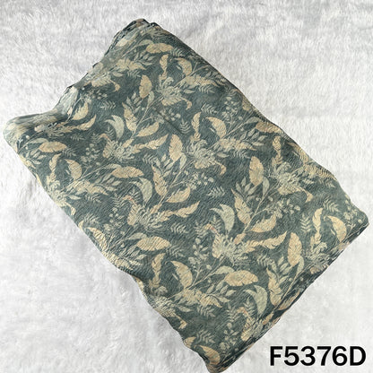 Digital Print Crush Tissue Fabric - F5376