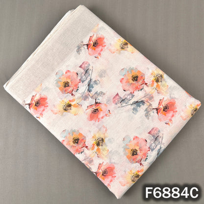 Digital Print Hakoba Cambric Cotton Fabric - F6884
