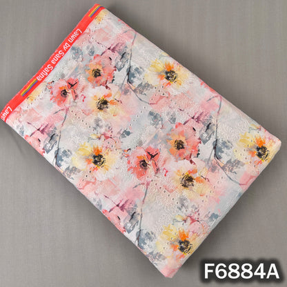 Digital Print Hakoba Cambric Cotton Fabric - F6884