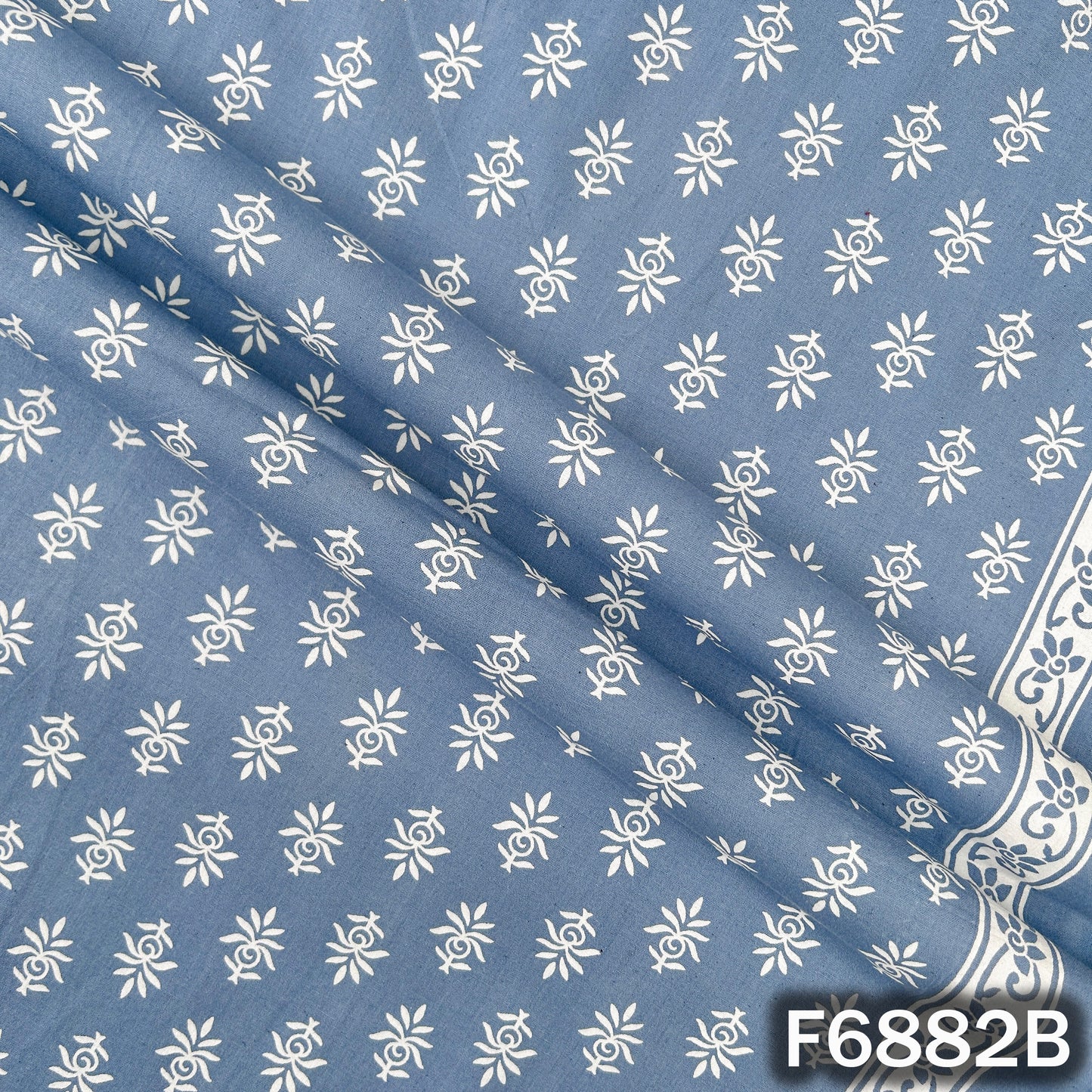 Block Print Cotton Fabric - F6882