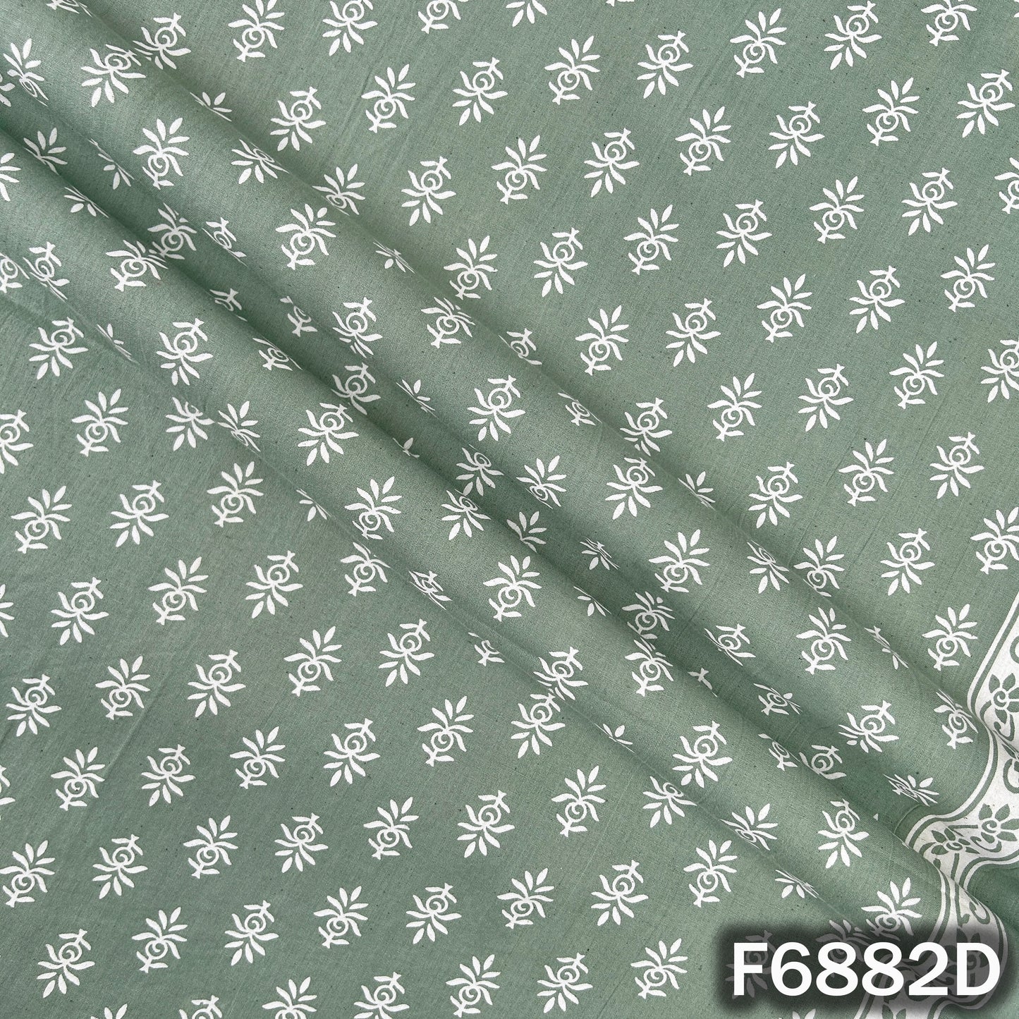 Block Print Cotton Fabric - F6882
