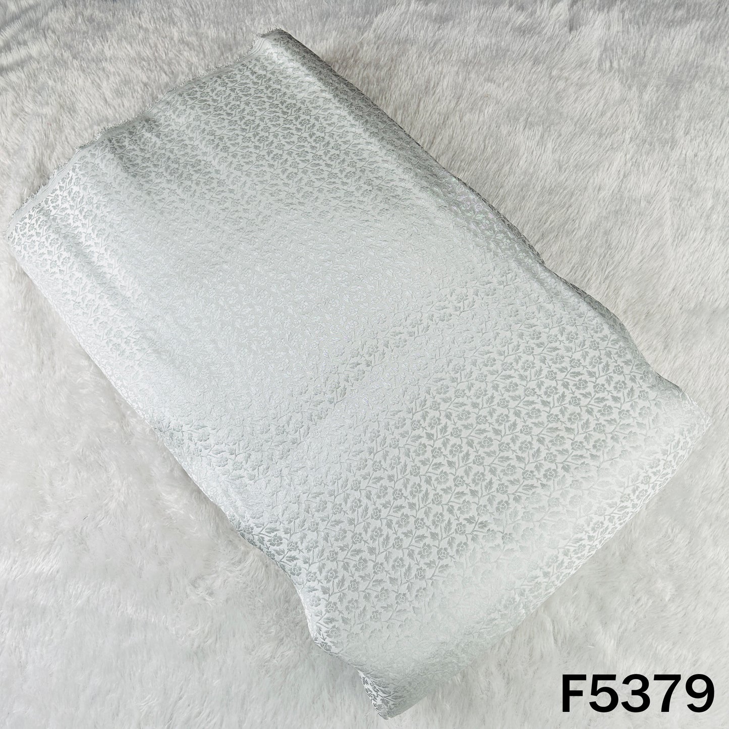 Dyeable Zari Work Brocade Silk Fabric - F5379