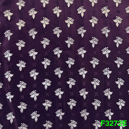 Zari Work Upada Silk Fabric-F3272
