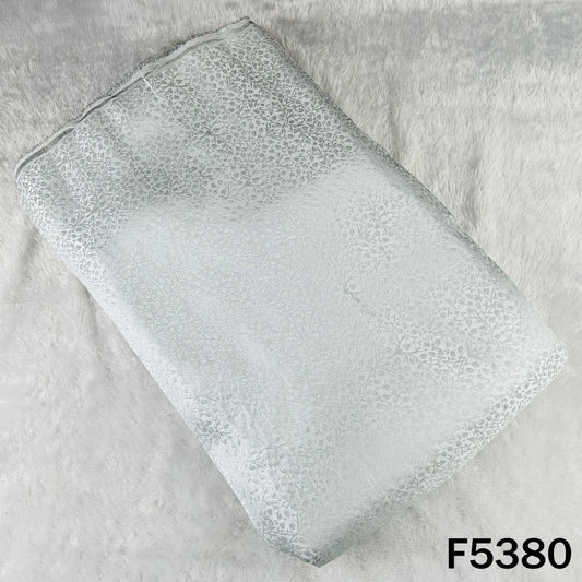 Dyeable Zari Work Brocade Silk Fabric - F5380