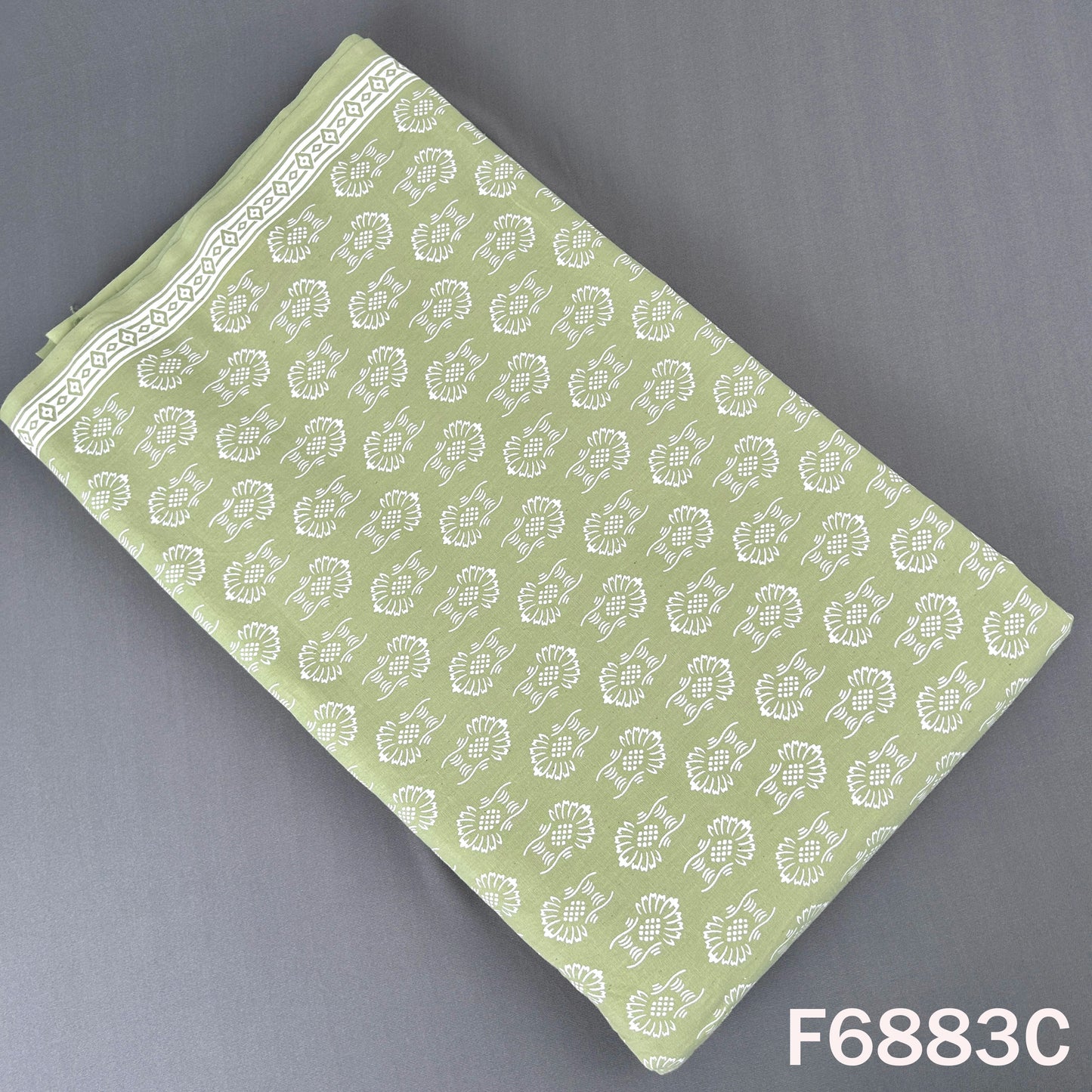 Block Print Cotton Fabric - F6883