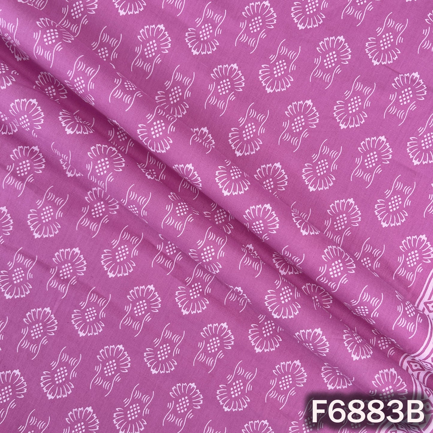 Block Print Cotton Fabric - F6883