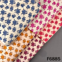Block Print Cotton Fabric - F6885
