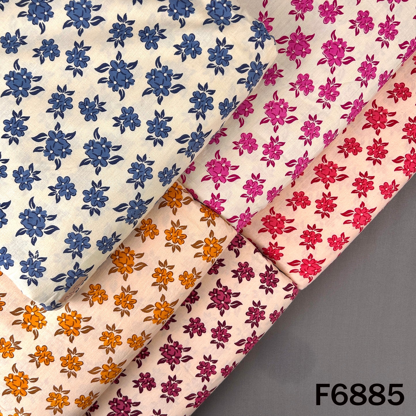 Block Print Cotton Fabric - F6885