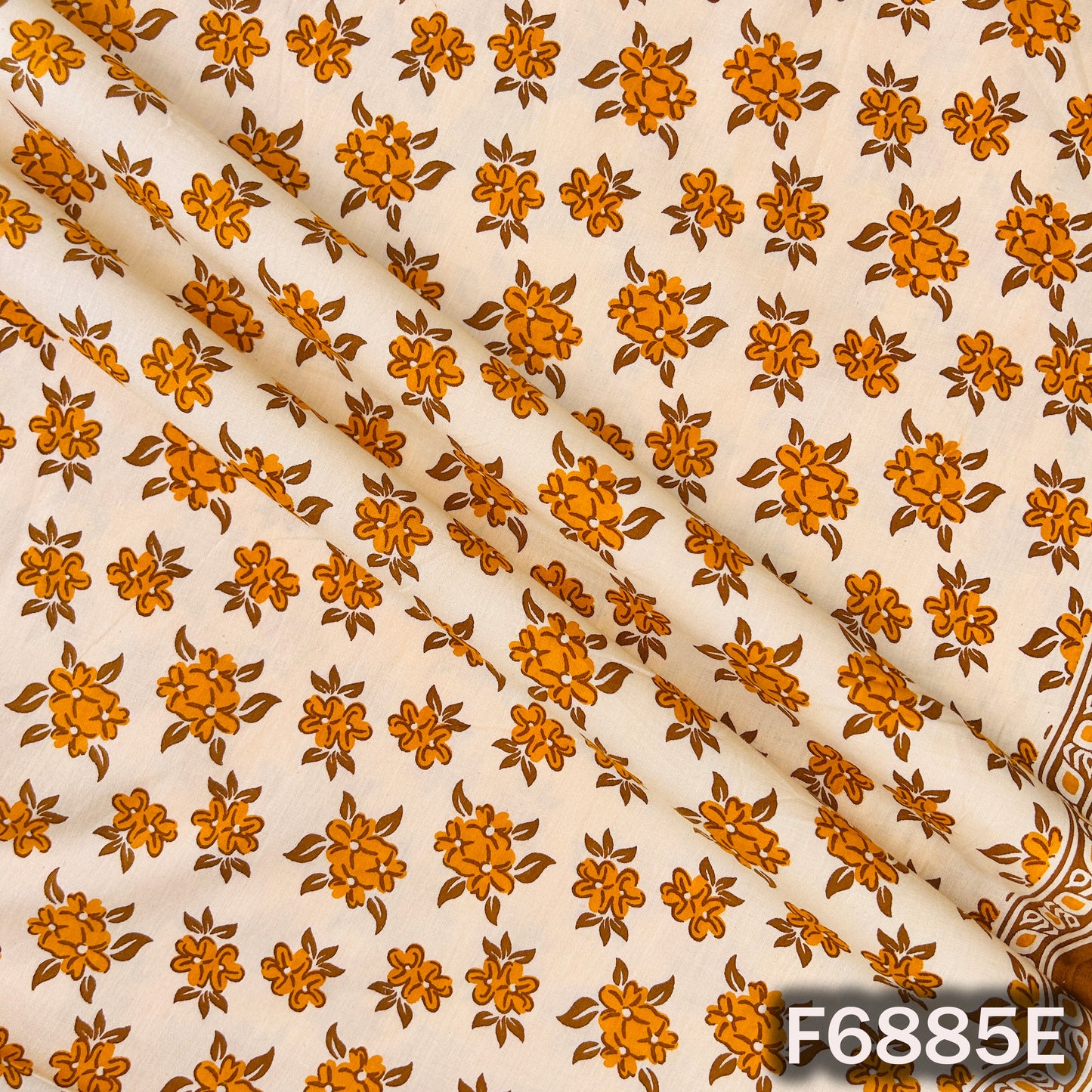 Block Print Cotton Fabric - F6885