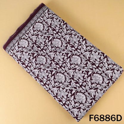 Floral Print Cotton Fabric - F6886