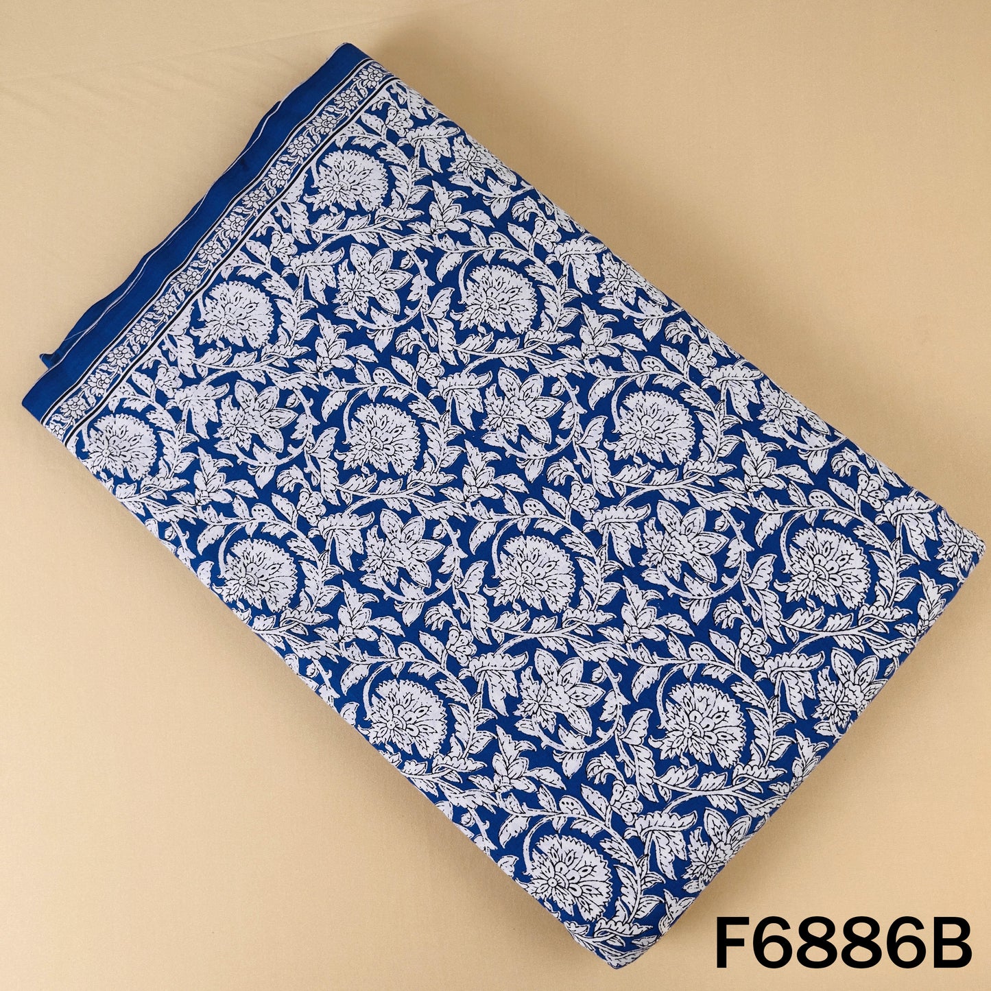Floral Print Cotton Fabric - F6886