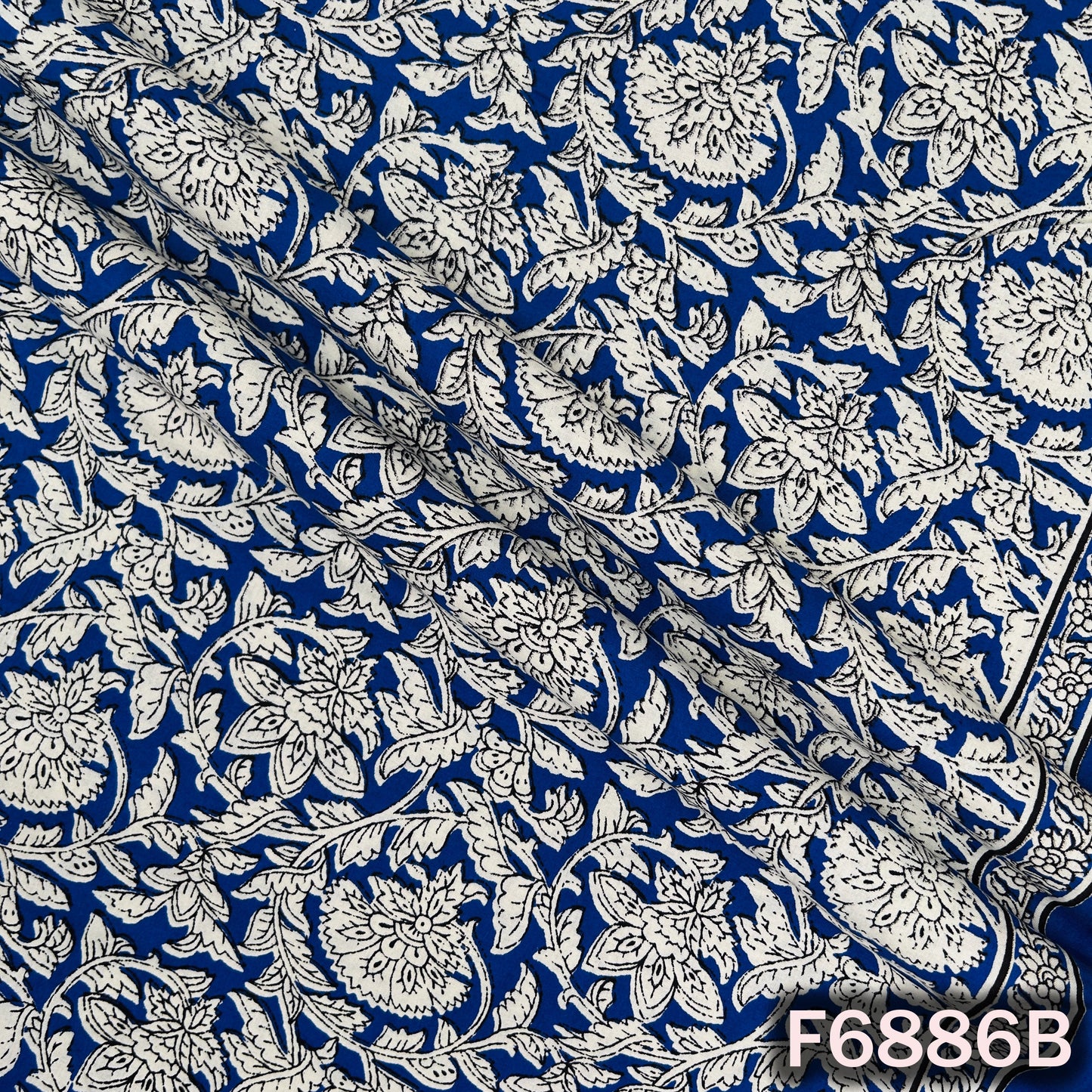 Floral Print Cotton Fabric - F6886