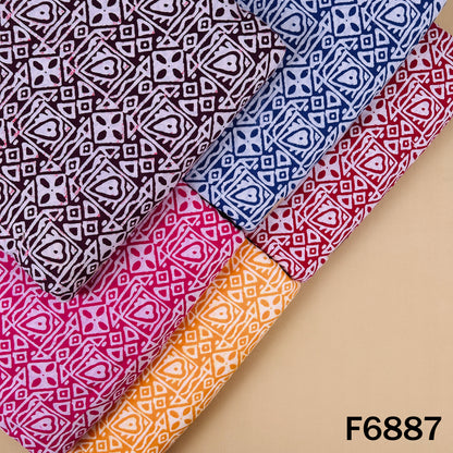Block Print Cotton Fabric - F6887