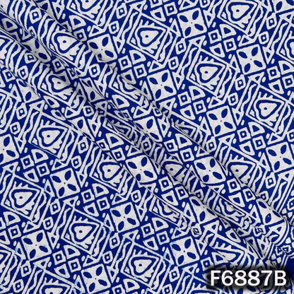 Block Print Cotton Fabric - F6887