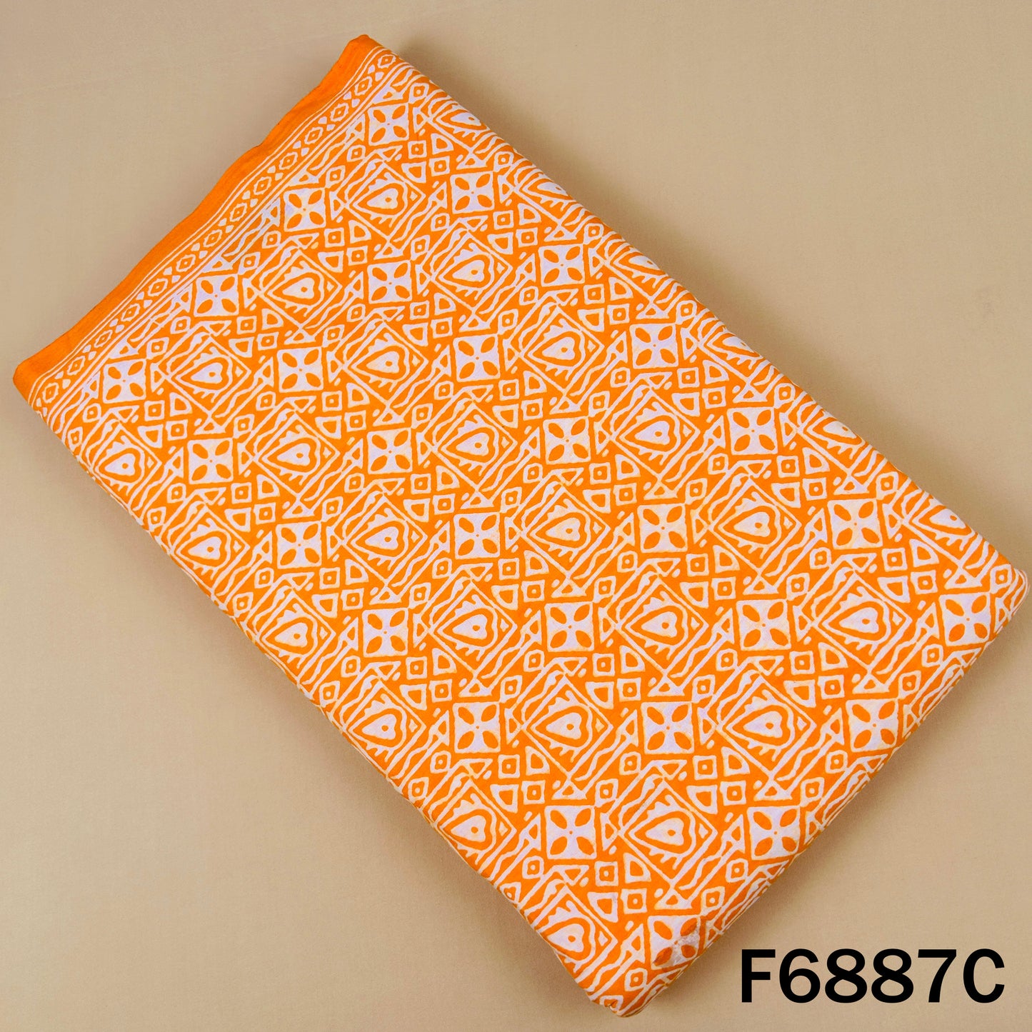 Block Print Cotton Fabric - F6887
