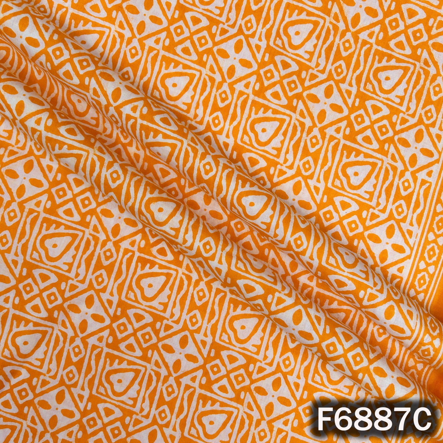 Block Print Cotton Fabric - F6887