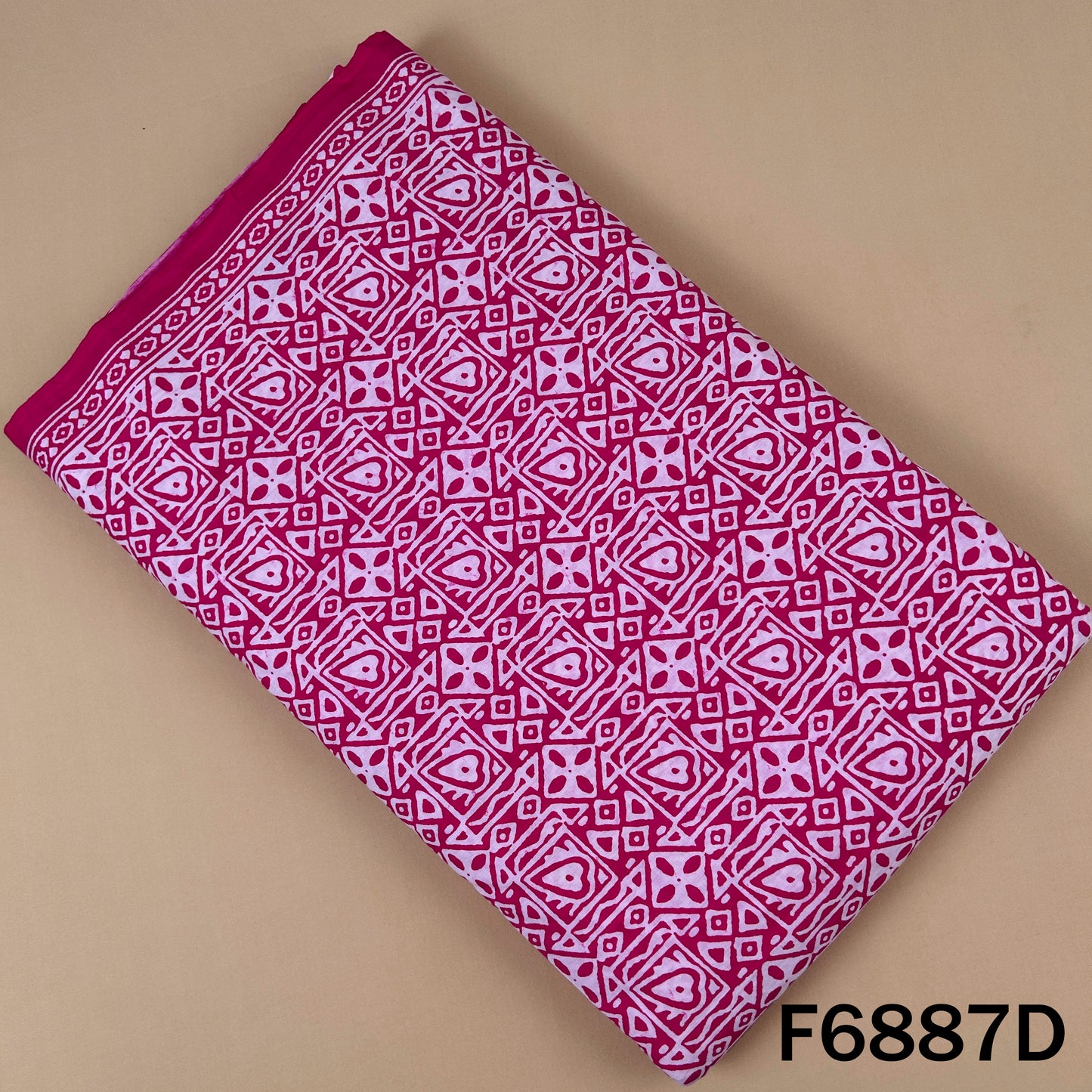 Block Print Cotton Fabric - F6887