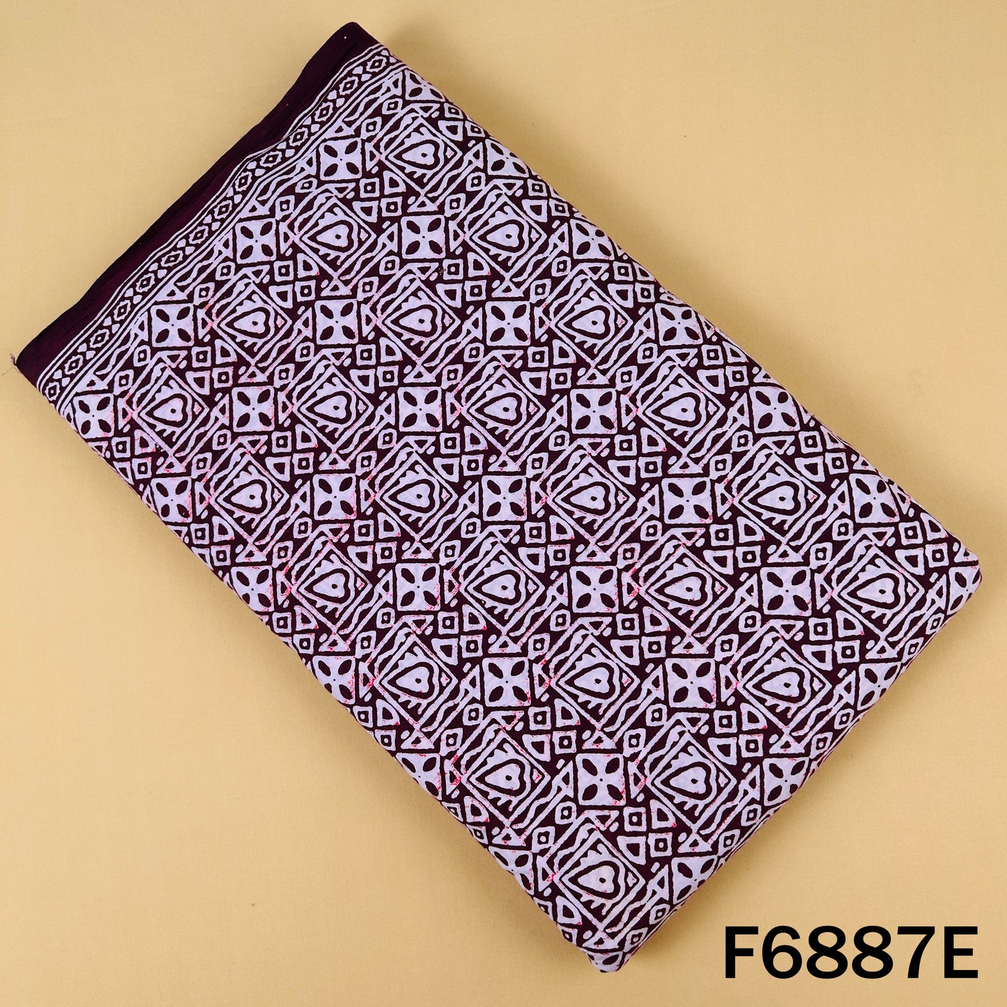 Block Print Cotton Fabric - F6887