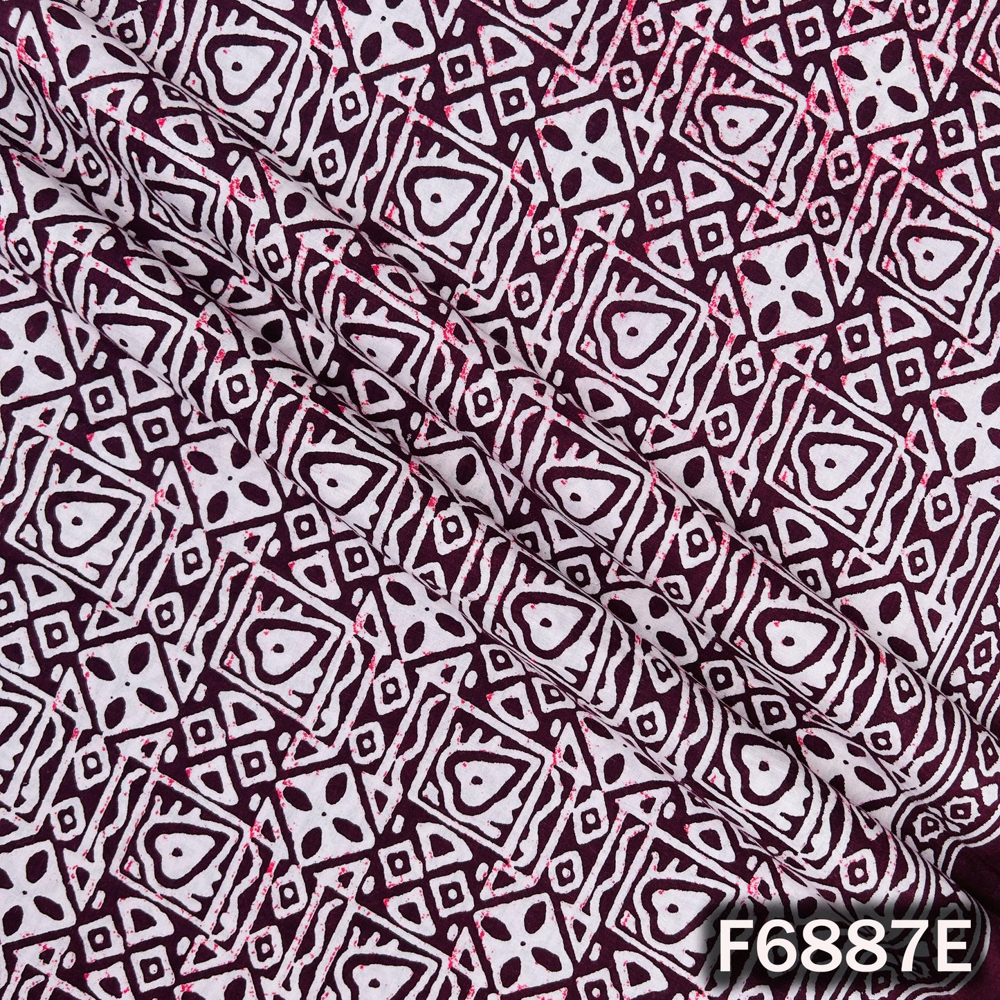 Block Print Cotton Fabric - F6887
