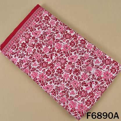 Floral Print Cotton Fabric - F6890