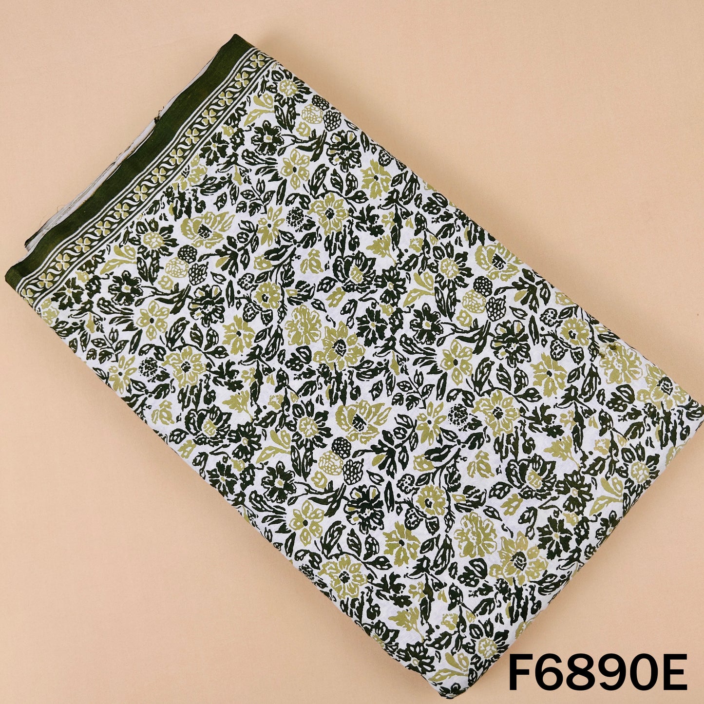 Floral Print Cotton Fabric - F6890