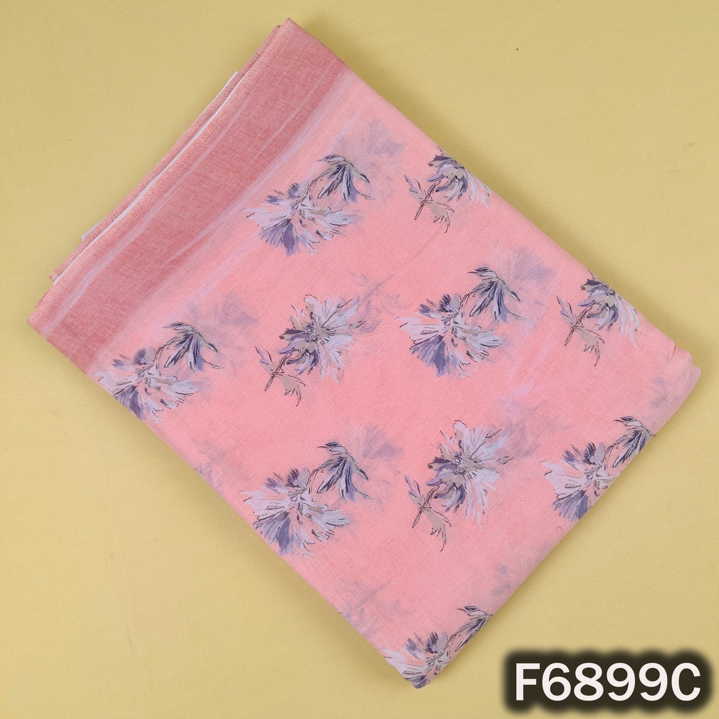 Digital Print Hakoba Cambric Cotton Fabric - F6899