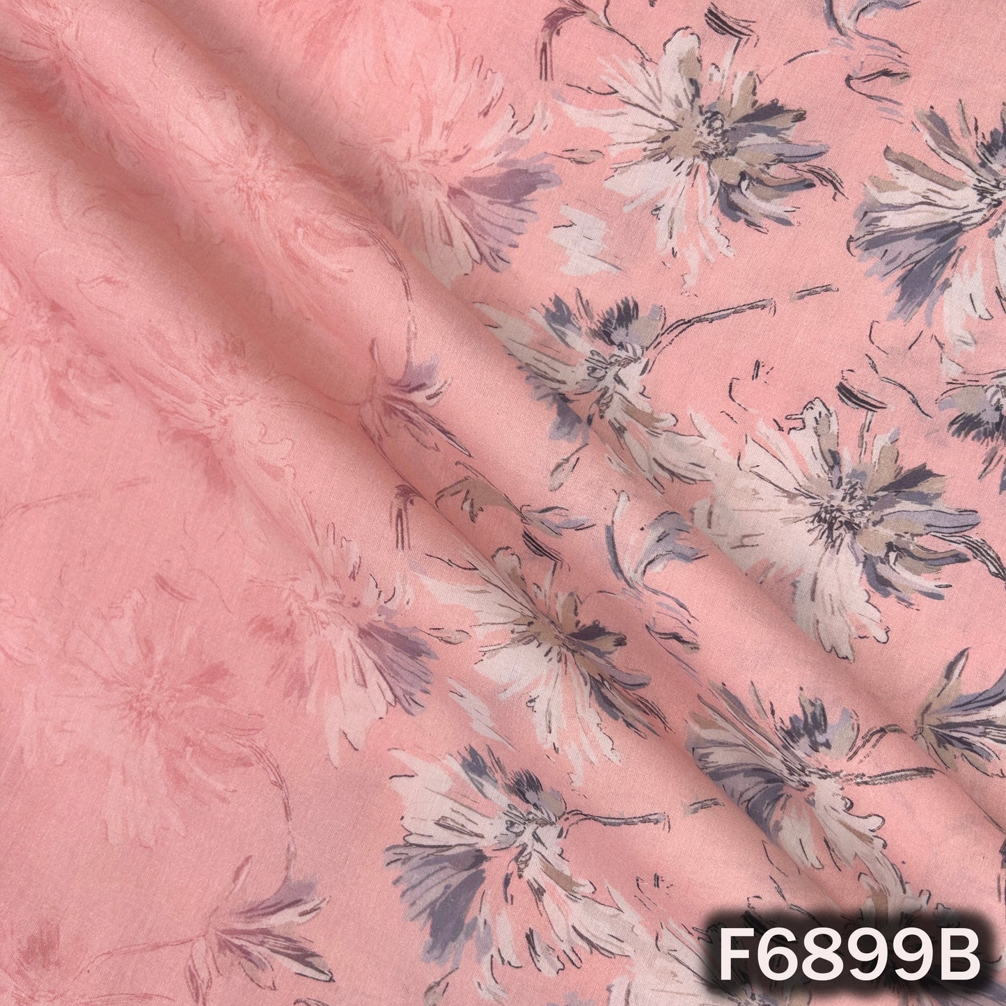 Digital Print Hakoba Cambric Cotton Fabric - F6899