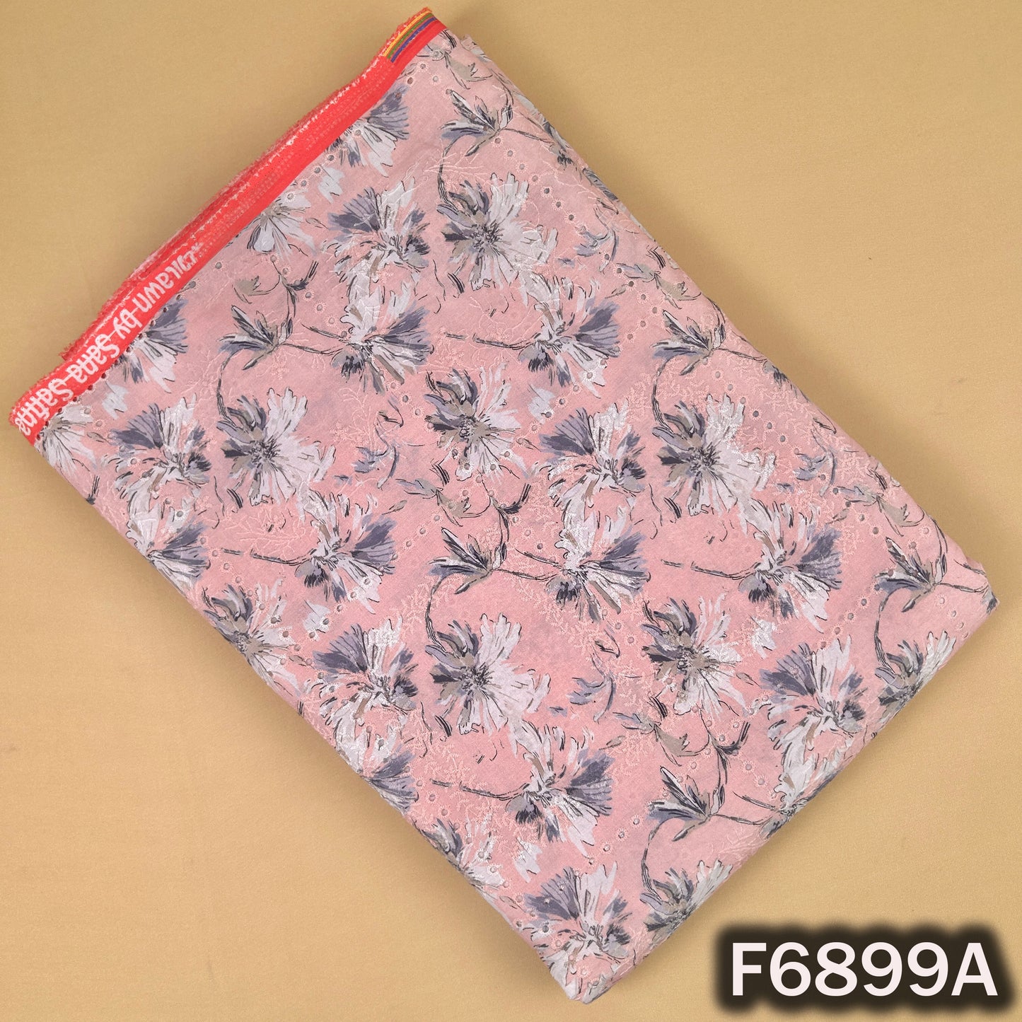 Digital Print Hakoba Cambric Cotton Fabric - F6899