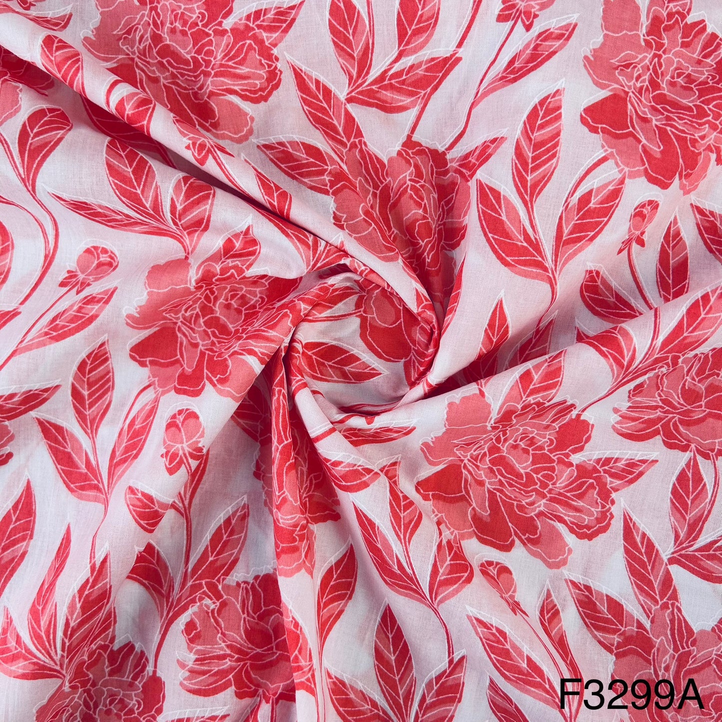 Block Print Cotton Fabric-F3299