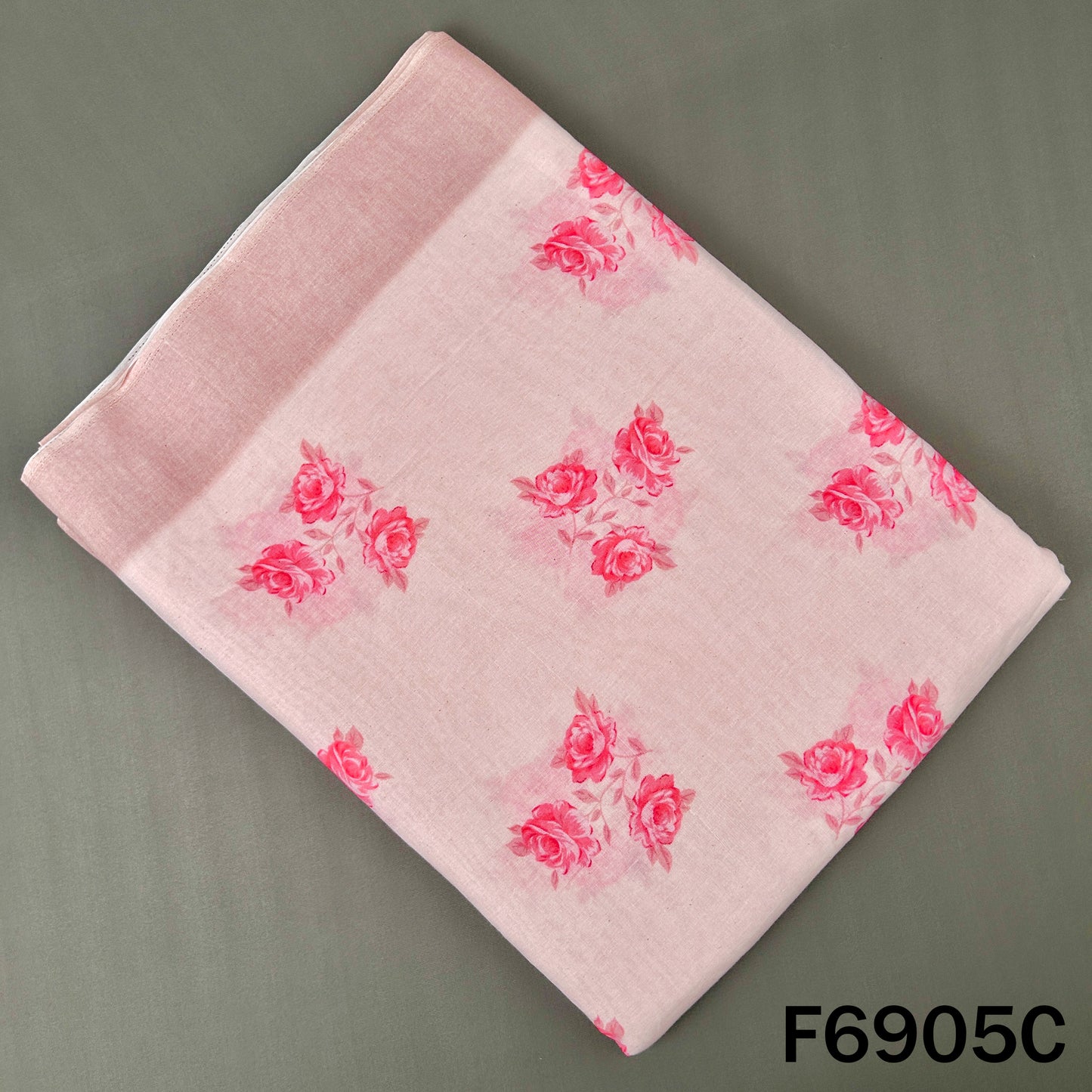 Digital Print Hakoba Cambric Cotton Fabric - F6905