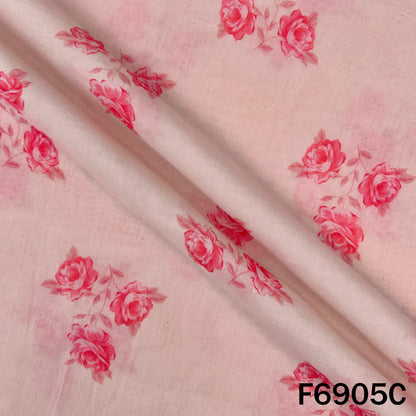 Digital Print Hakoba Cambric Cotton Fabric - F6905