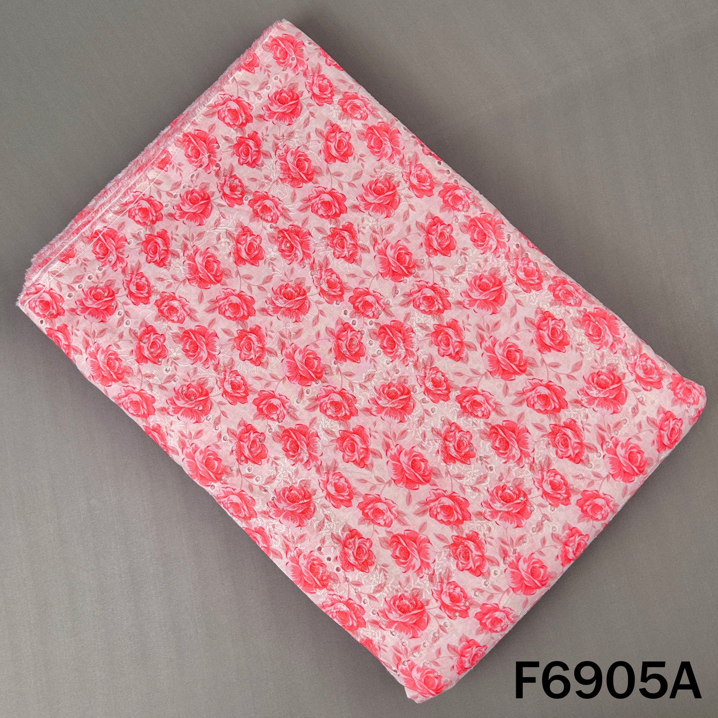 Digital Print Hakoba Cambric Cotton Fabric - F6905