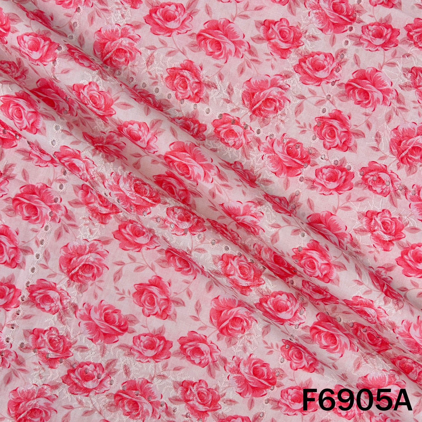 Digital Print Hakoba Cambric Cotton Fabric - F6905