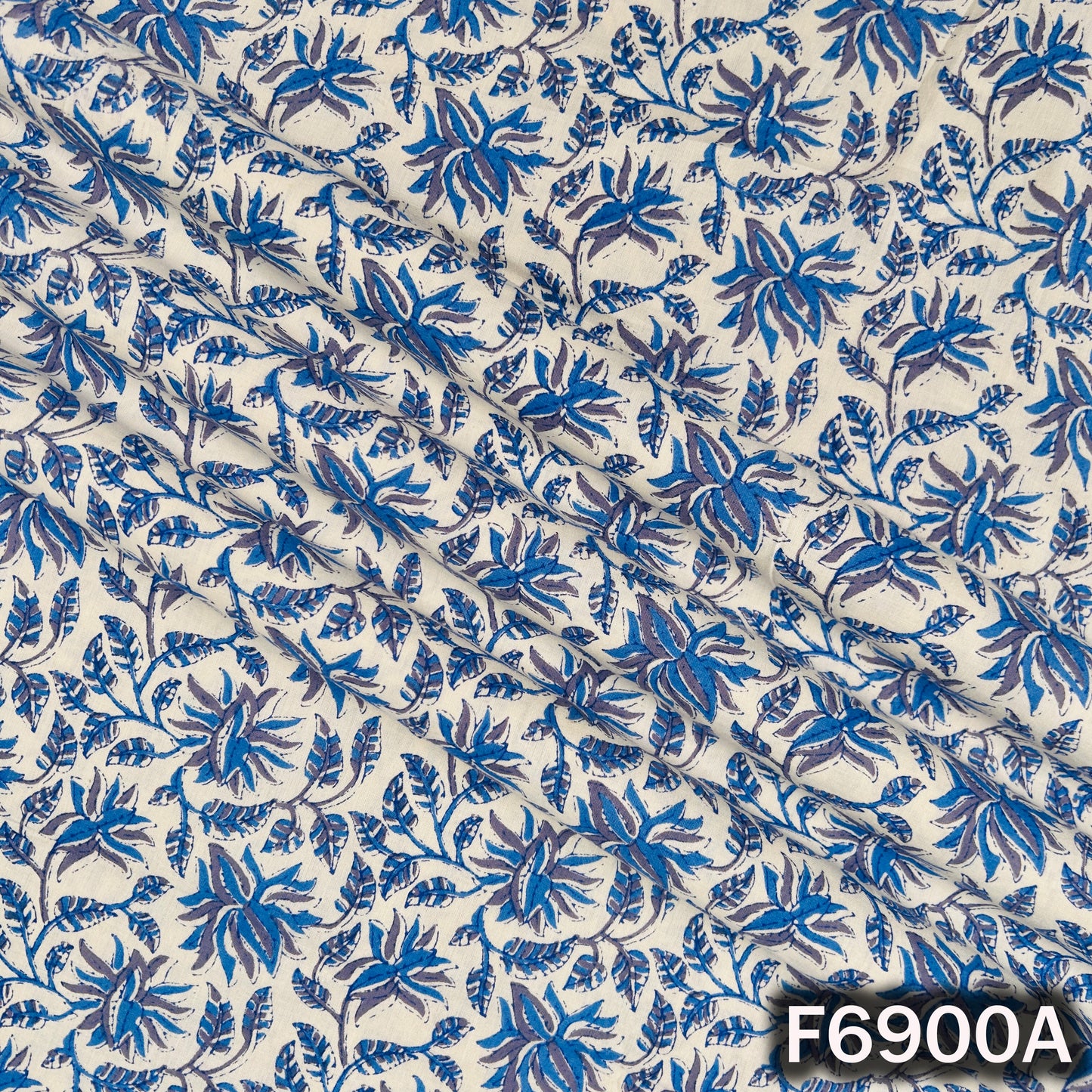 Floral Print Cotton Fabric - F6900