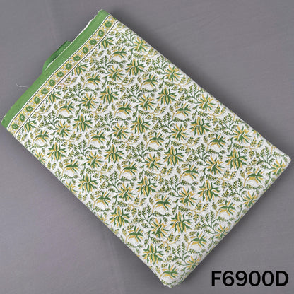 Floral Print Cotton Fabric - F6900
