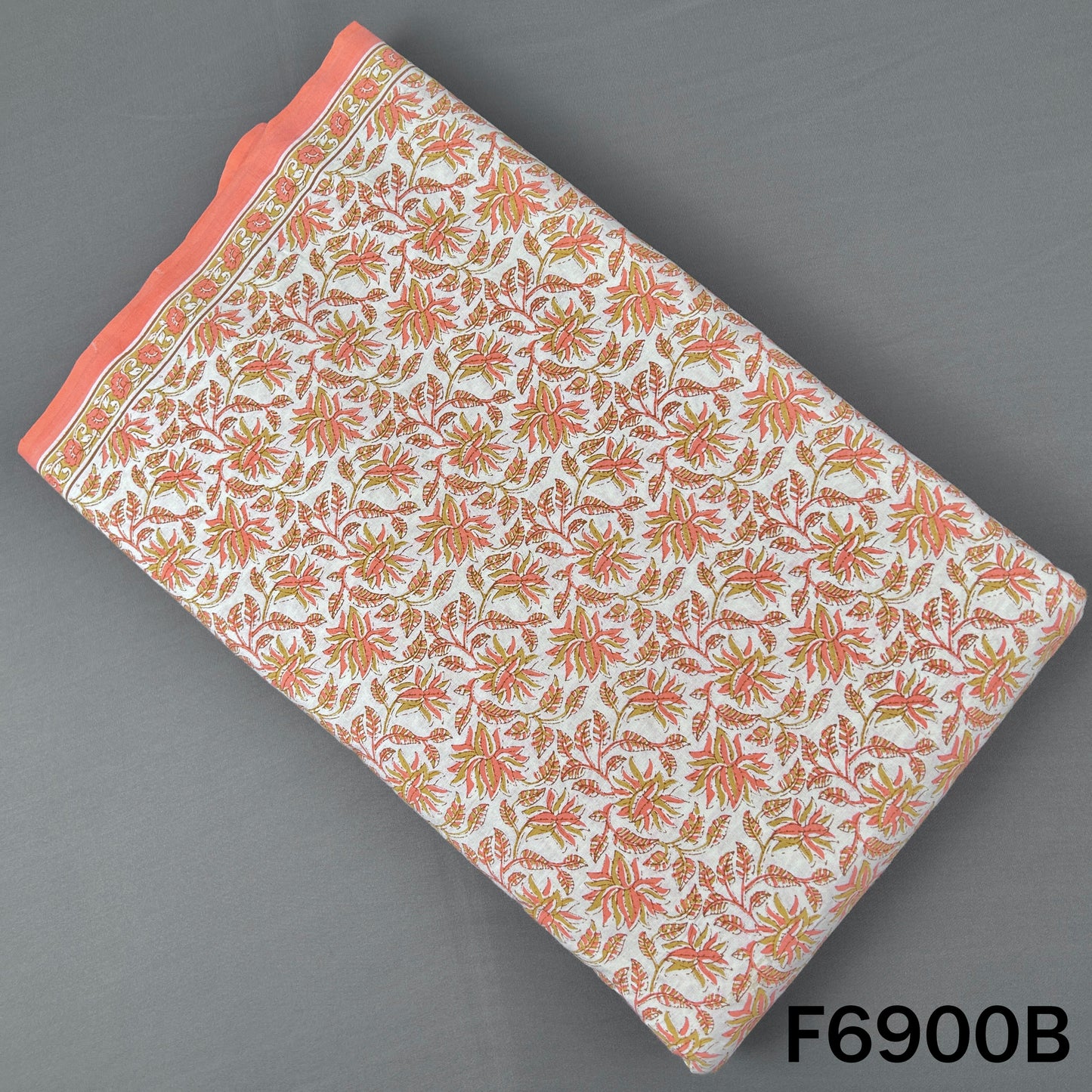 Floral Print Cotton Fabric - F6900