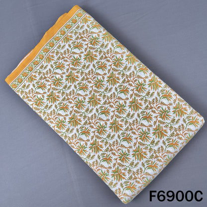 Floral Print Cotton Fabric - F6900