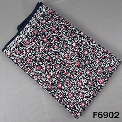 Floral Print Cotton Fabric - F6902