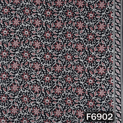 Floral Print Cotton Fabric - F6902