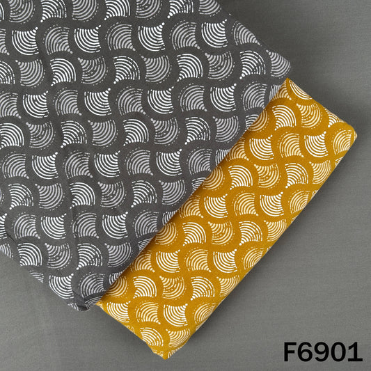 Block Print Cotton Fabric - F6901