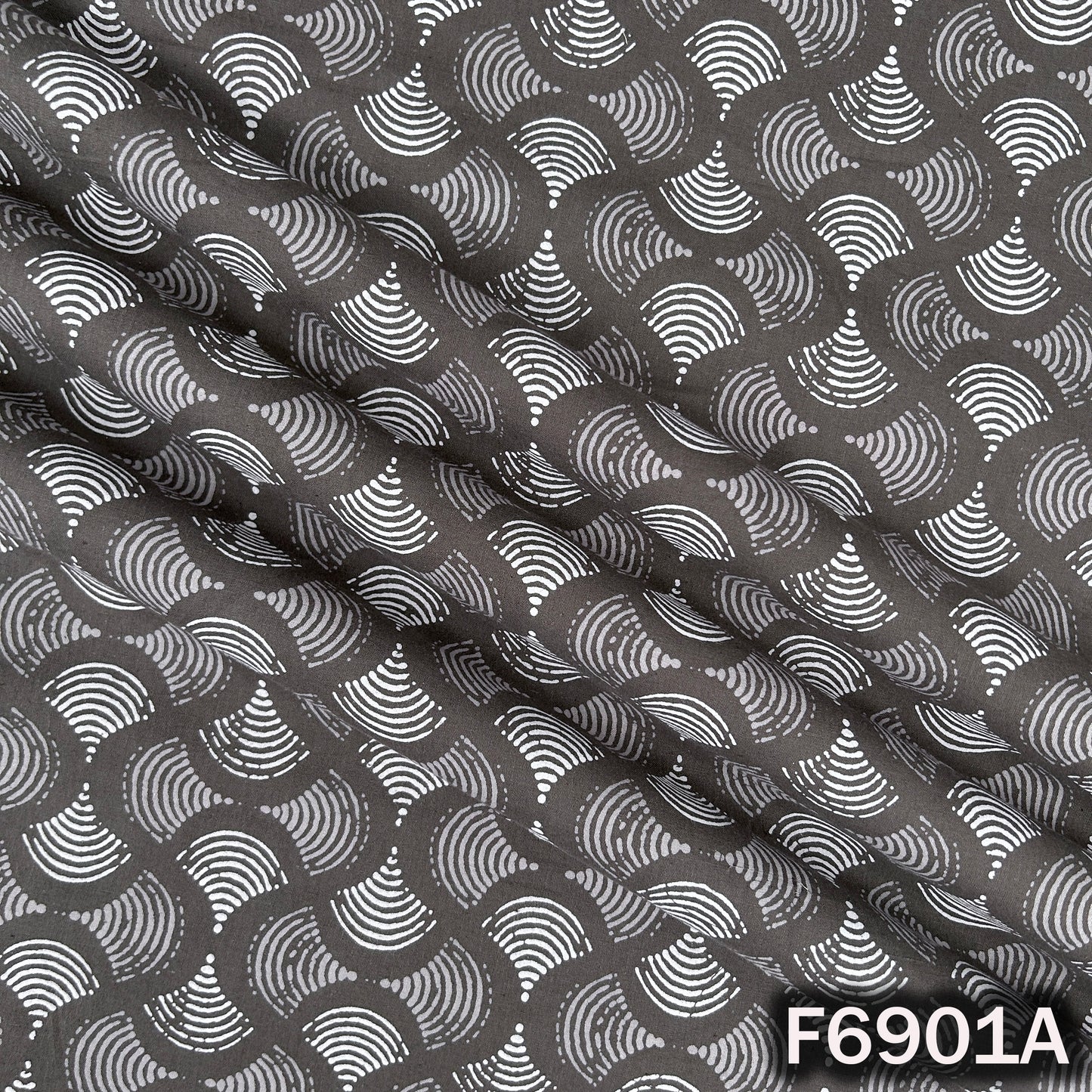 Block Print Cotton Fabric - F6901