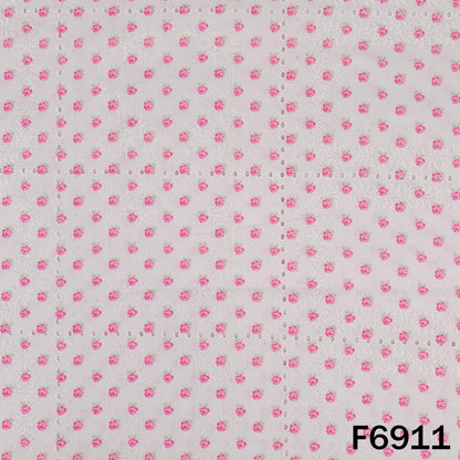 Digital Print Hakoba Cambric Cotton Fabric - F6911