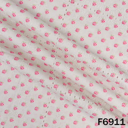 Digital Print Hakoba Cambric Cotton Fabric - F6911