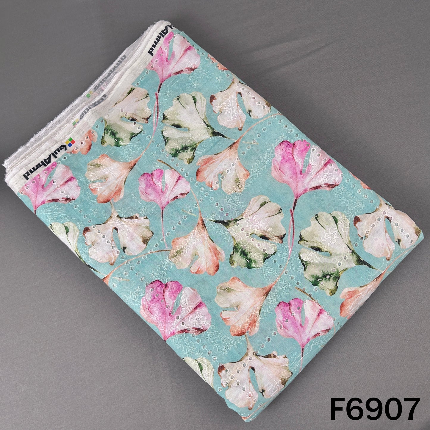 Digital Print Hakoba Cambric Cotton Fabric - F6907