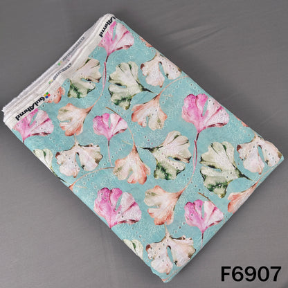 Digital Print Hakoba Cambric Cotton Fabric - F6907