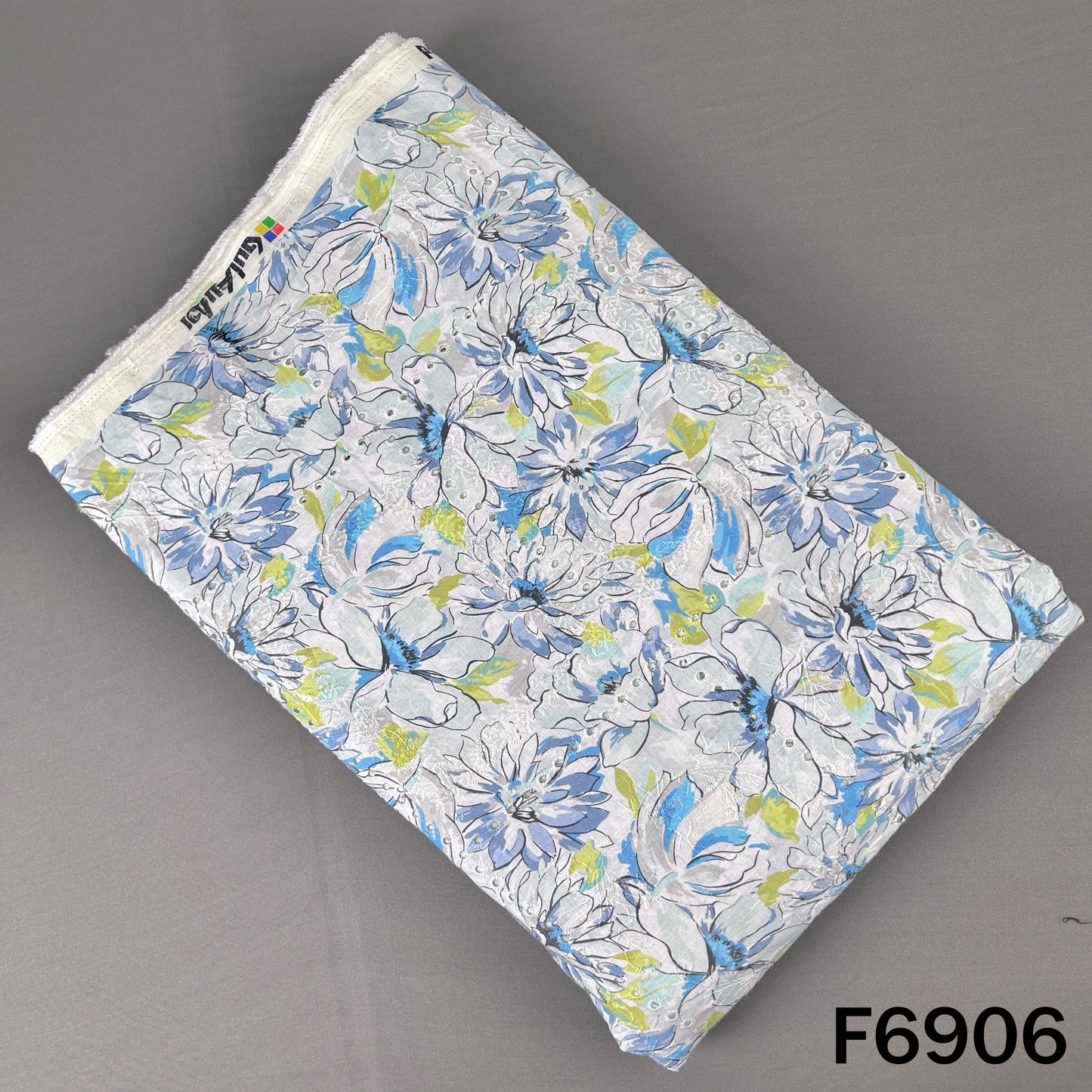 Digital Print Hakoba Cambric Cotton Fabric - F6906